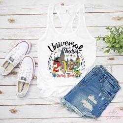 universal tank top, universal studios tank top, universal disney tank, disney world tank, disney vacation shirt, disney