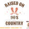 Raised On 90s Country Retro Music Western Cowboy Cowgirl T-Shirt copy.jpg