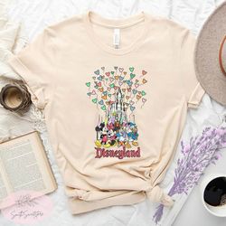 vintage disneyland shirt, mickey and friend shirt, mickey balloon shirt, retro disneyland shirt, disneyworld shirt, disn