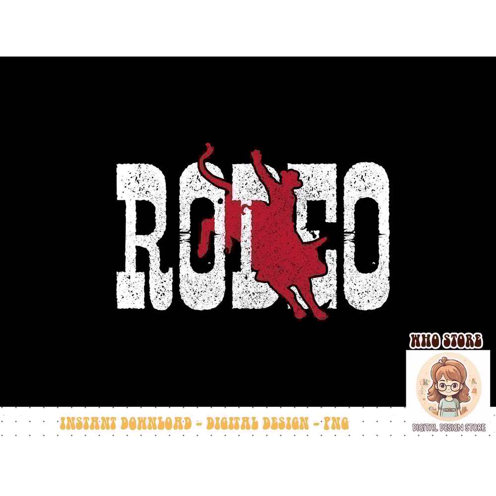 Rodeo Bull Riding Cowboy Western Vintage Bull Rider Gift T-Shirt copy.jpg