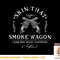 Skin that Smoke Wagon Western Distressed Revolver Cowboy T-Shirt copy.jpg