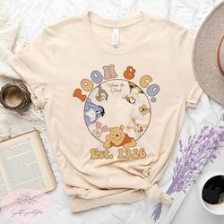 vintage pooh and co est 1926 shirt, winnie the pooh shirt, pooh est 1926 shirt, disney pooh bear shirt, disneyland shirt