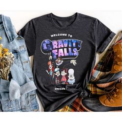welcome to gravity falls oregon shirt / walt disney world t-shirt / disneyland family vacation trip outfit / magic kingd