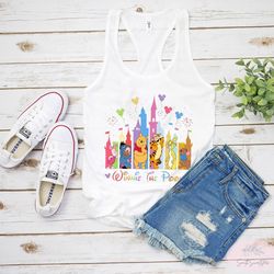 winnie the pooh tank, winnie pooh tank, pooh tank, pooh and friends tank, disney castle tank, mickey balloons tank, disn