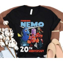 Retro Finding Nemo 20th Anniversary 20 Years 2003 2023 Shirt / Walt Disney World T-shirt / Disneyland Family Trip / Magi