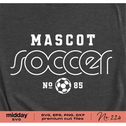 Soccer Team Template, Svg Png Dxf Eps, Soccer Team Shirts, Team Logo, Banner, Team Designs, Cricut Cut File, Silhouette,