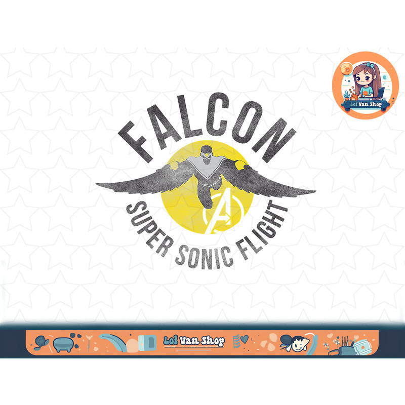Marvel Assemble Falcon Super Sonic Flight Graphic T-Shirt T-Shirt copy.jpg