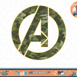 marvel avengers camouflage logo t-shirt copy png