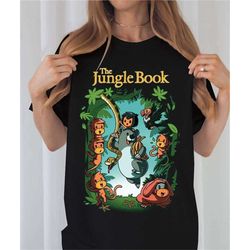 cute disney the jungle book shirt, disney the jungle book friends shirt, magic kingdom shirt, disney characters shirt, g