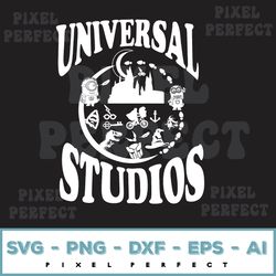 universal studios svg, universal studio 2022 svg, funny castle svg, disney universal studios svg, universal studios svg