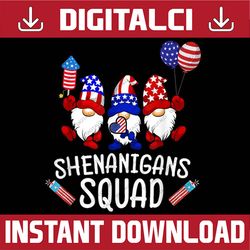 shenanigans squad 4th of july gnomes usa independence day 4th of july, memorial day, american flag, independence day png