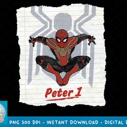 Marvel Spider-Man No Way Home Peter 1 Notebook Sketch T-Shirt copy