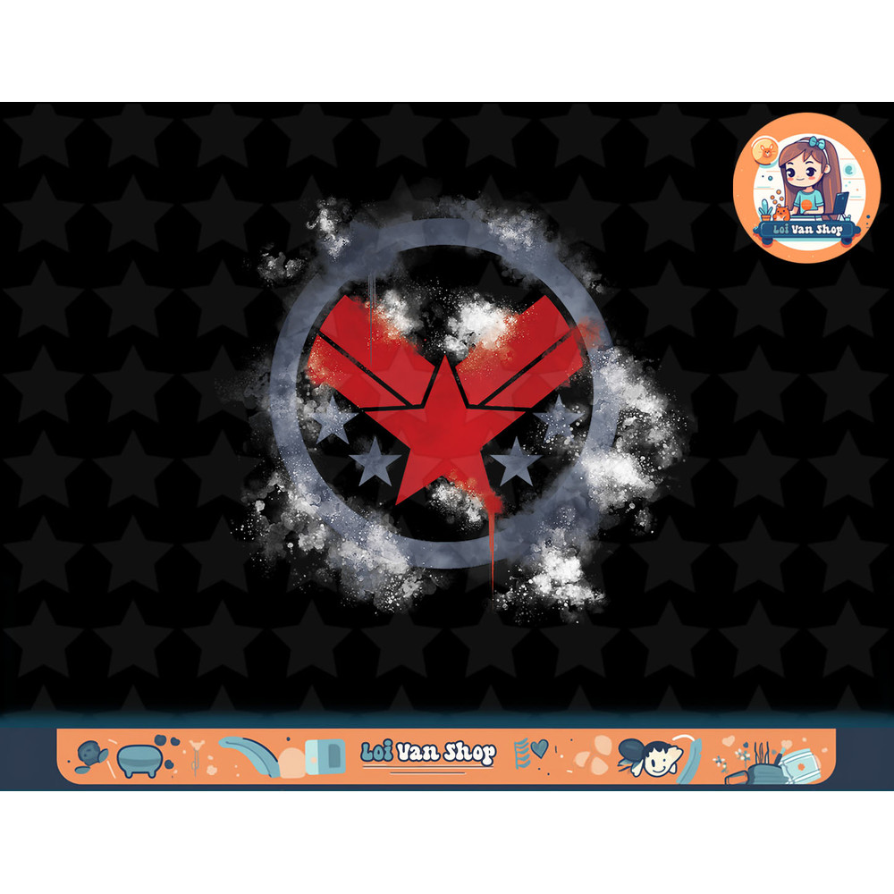 Marvel Avengers Endgame War Machine Spray Paint Logo T-Shirt copy.jpg