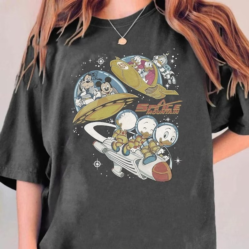 Disney Space Astronaut Shirt, 90's Space Mountain Shirt, Disney World Shirt, Disneyland Shirt, Disney Park, Disney Shirt