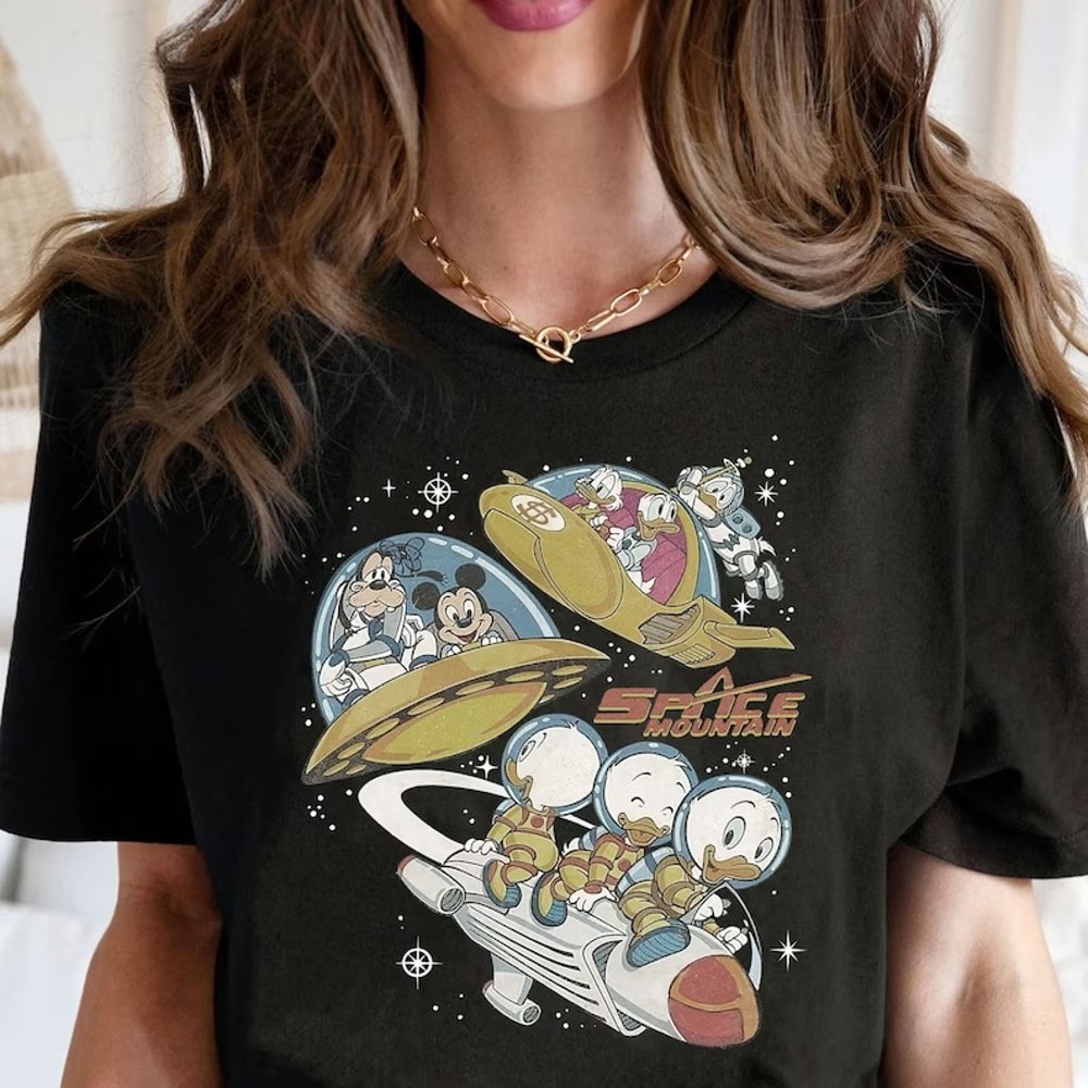 Disney Space Astronaut Shirt, 90's Space Mountain Shirt, Disney World Shirt, Disneyland Shirt, Disney Park, Disney Shirt