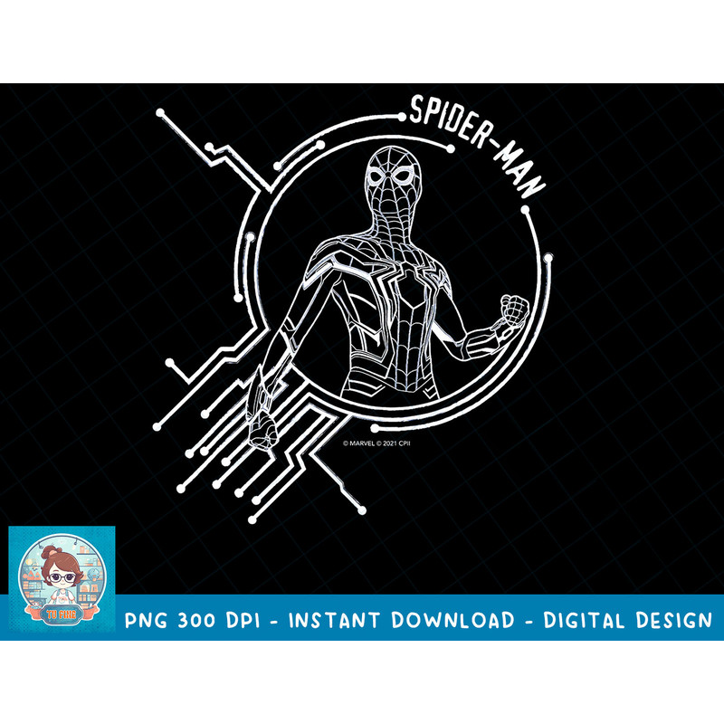 Marvel Spider-Man No Way Home Spidey Circuit T-Shirt copy.jpg