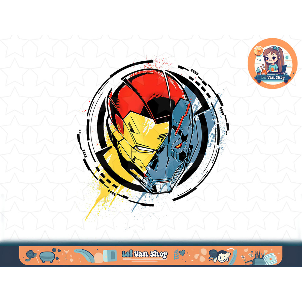 Marvel Avengers Ultron Paint Splatter T-Shirt copy.jpg