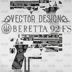 VECTOR DESIGN Beretta 92 FS "Dragon Ball Z"