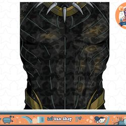marvel black panther erik killmonger costume t-shirt copy png