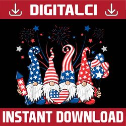 american patriotic gnomes usa independence day 4th of july 4th of july, memorial day, american flag, independence day pn