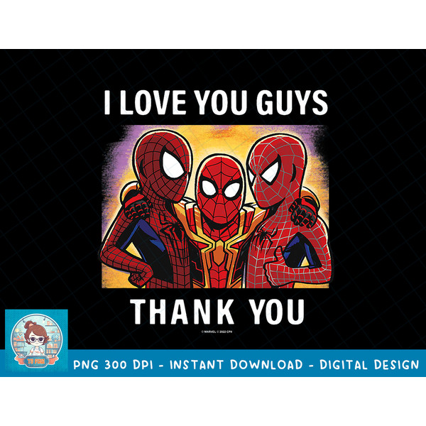 Marvel Spider Man No Way Home Spider Man Trio Quote T-Shirt copy.jpg