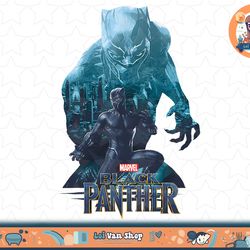 marvel black panther movie wakanda city silhouette t-shirt t-shirt.pngmarvel black panther movie wakanda city silhouette
