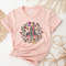 Disney World Shirt For Groups, Floral Disney Magical Castle Tee, Magical Kingdom Disney Shirt, Disneyland Shirt