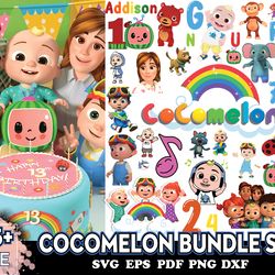 85 files cocomelon bundle svg, cocomelon svg