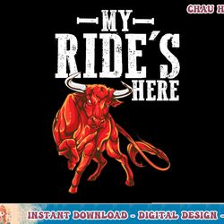 bull riding pbr rodeo bull riders for western ranch cowboys pullover hoodie copy png