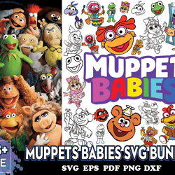 68 files muppets babies svg bundle, muppets svg