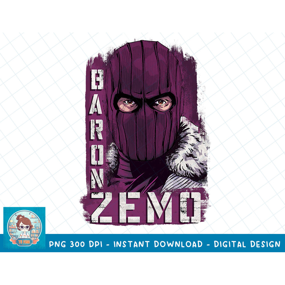 Marvel The Falcon and The Winter Soldier Baron Zemo Villain T-Shirt copy.jpg