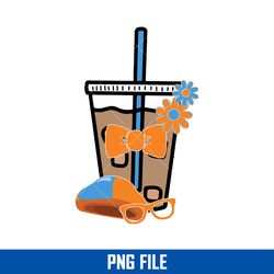 blippi iced coffee png, blippi png, coffee cups png digital file