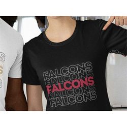 atlanta football falcons t-shirt atlanta football team basketball team high school mascot
