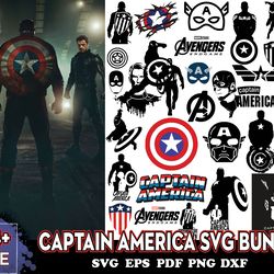 44 files captain marvel svg bundle, avengers svg