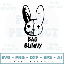 bad bunny svg, cricut file, cameo file, un verano sin ti, benito, el conejo malo, yonaguni
