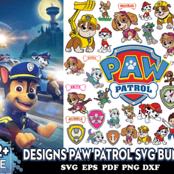 52 designs paw patrol svg bundle, paw patrol svg