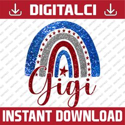 american gigi rainbow american flag patriotic 4th of july 4th of july, memorial day, american flag, independence day png