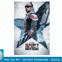 Marvel The Falcon and The Winter Soldier Sam Wilson Poster T-Shirt copy
