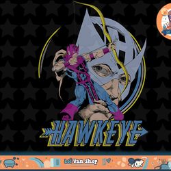 marvel comics avengers hawkeye classic ready aim fire t-shirt.pngmarvel comics avengers hawkeye classic ready aim fire t