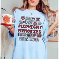 vintage midnight memories one direction t-shirt, one direction shirt, one direction merch, 1d gift, shirt for fan 1d, gi