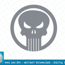 Marvel The Punisher Simple Logo T-Shirt copy
