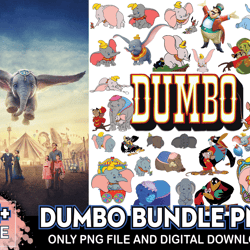 61 files dumbo bundle png, cartoon png, dumbo png