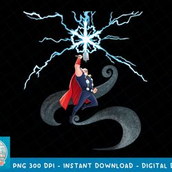marvel thor winter snowflake holiday t-shirt copy
