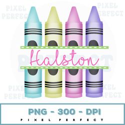 crayon monogram png, crayon split monogram png, teacher monogram png, crayon png, crayon sepng, digital download cricut