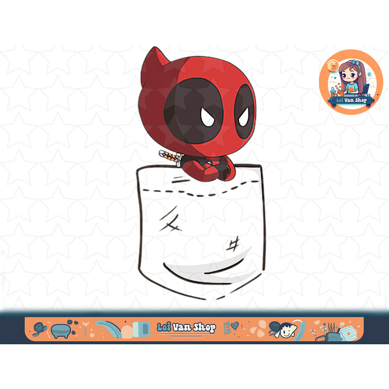 Marvel Deadpool Peekaboo Chibi Faux Pocket Graphic T-Shirt T-Shirt copy.jpg