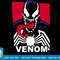 Marvel Venom Tongue Out Comic Logo Graphic T-Shirt T-Shirt copy.jpg
