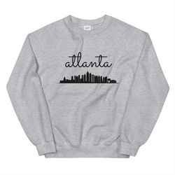 atlanta, atlanta sweatshirt, atlanta georgia, georgia sweatshirt, atlanta shirt, crewneck, sweatshirt, atlanta falcons,