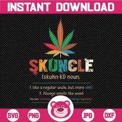 skuncle definition funny weed pot cannabis stoner uncle gift svg, cannabis svg, uncle wear svg, marijuana svg