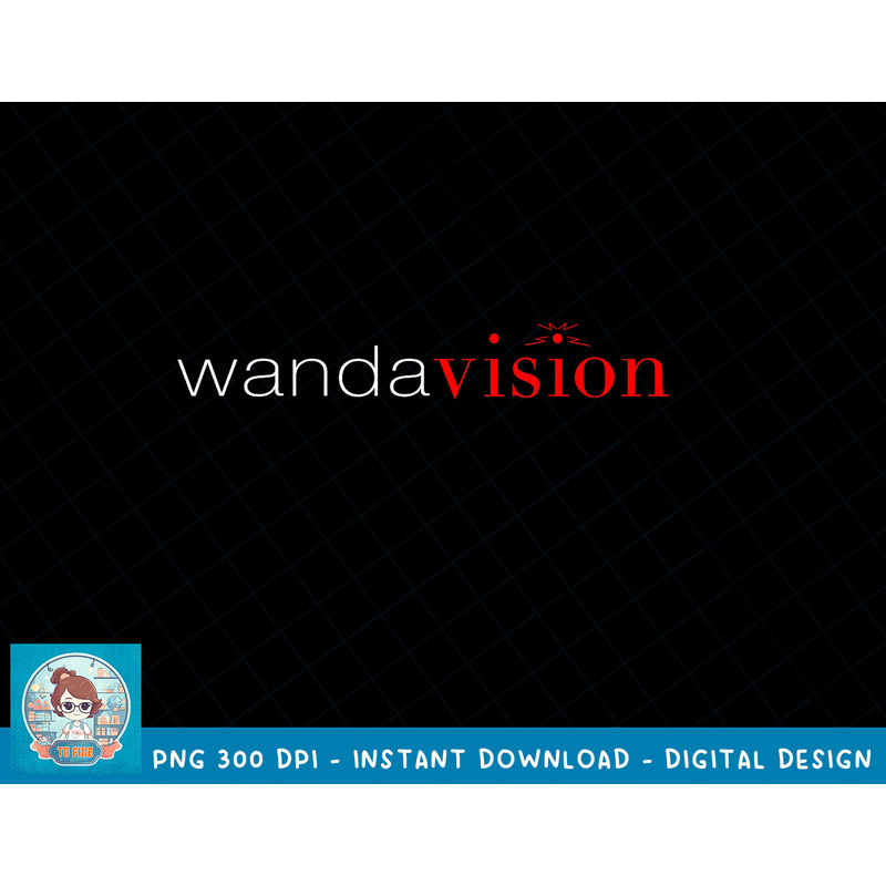 Marvel WandaVision created by Wanda Maximoff Logo T-Shirt copy.jpg