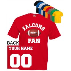 falcons kids shirt infant t-shirt sport customized personalized name and number child boy kid's shower baby
